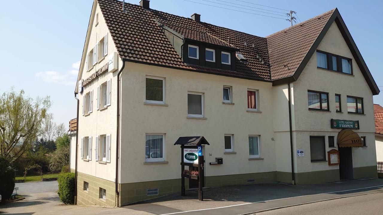 Hotel Landgasthof Fromm Untergruppenbach Exterior foto